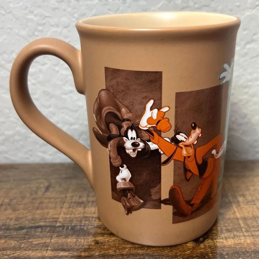 Lot of 4 Disney World / Land Collectible Ceramic Coffee/Tea Mugs - Varying Sizes